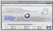 WinX Free 3GP to iPod Converter screenshot